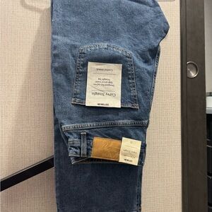 Cotton On Women's Blue Straight Leg Jeans